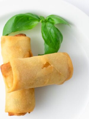 Vegetable Spring Rolls (Fried)